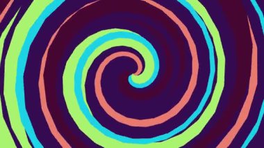 Dinamik soyut arka plan büyüleyici, renkli bir spiral deseni var. Yaratıcı projeler, olaylar ya da görselleştirici olarak mükemmel..