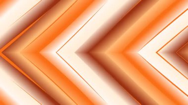 Dinamik turuncu ve beyaz sembollerin büyüleyici döngüsünü içeren soyut bir arka plan videosu. Modern sunumlar, dijital sanat, hareketli grafikler ve yaratıcı projeler için ideal.
