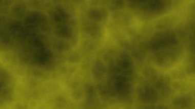 Soyut türbülans ses arkaplanı, sarı duman / sis arkaplan animasyonu, sarı sıvı hareket arkaplan döngüsü, soyut hareket eden sarı doku / hareket arkaplanı