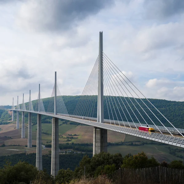 Millau, Fransa, 2024-09-21. Aveyron 'daki Millau viyadük. Fotoğraf: Jean-Marc Vigneeres.