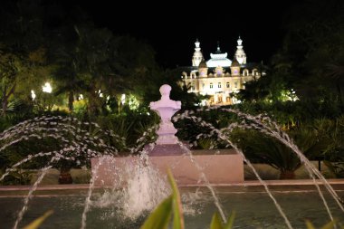 Monte Carlo tarihi binalar, lüks seyahat, Monako 2 Nisan 2025