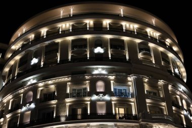 Monte Carlo tarihi binalar, lüks seyahat, Monako 2 Nisan 2025