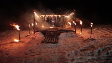 Kuzey Viking barbarlarının mistik sembolleri ve silahları. Savaşlar