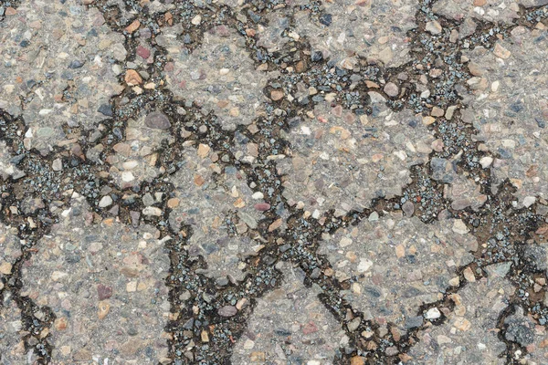 Gray Concrete Gravel Small Stones Textured Background — Stock Photo, Image