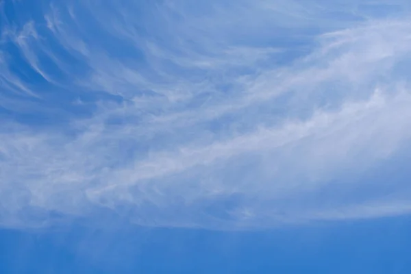 Blue Sky White Haze Clouds Summer — Stock Photo, Image