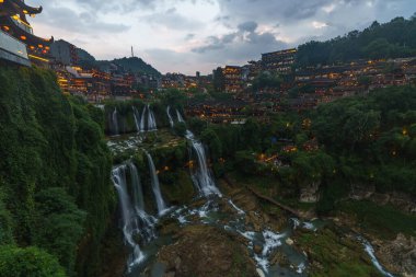 Hunan eyaletinin Furong kasabası, Çin. Yüksek kalite fotoğraf