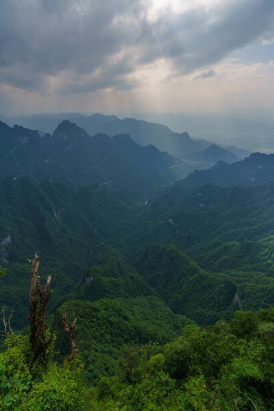 Tianmen mountain in zhangjiajie, China. High quality photo