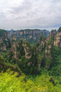 Zhangjiajie Ulusal Orman Parkı, Çin. Yüksek kalite fotoğraf