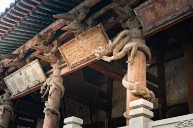 Tayland şehrinin tapınağı.