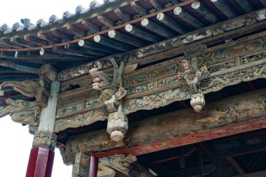 Çin şehrindeki Çin tapınağı.