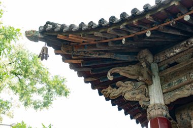 Çin şehrindeki Çin tapınağı.