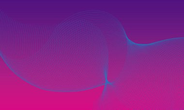 Soyut dalga. 3 boyutlu illüstrasyon. 3 boyutlu vektör