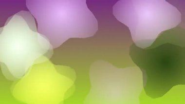 Soyut Renkli Şekiller Bulanık Hareket Efekti.