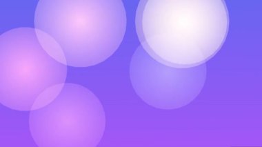 Beyaz Küreler Taşıma ile Mor Arkaplan.