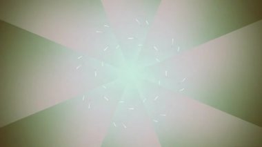 Soyut Pikselleştirilmiş Işık Tüneli Canlandırması.