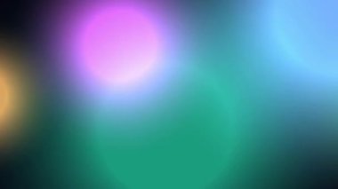 Canlı Renkli Işıklar Bulanık Hareket Efekti.