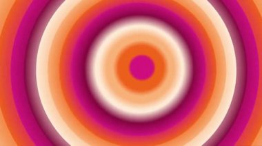 Canlı Konsantrik Çemberler Canlandırma Arkaplanı.