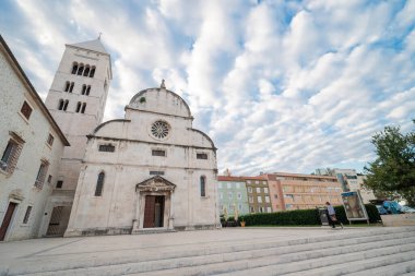 22 Ekim 2025, Zadar, Hırvatistan, St. Mary Kilisesi ve Manastırı