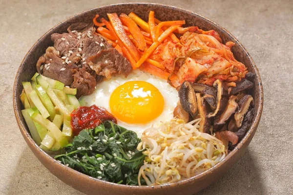 Geleneksel Kore kimchi 'si, Kore kimchi yemeği.