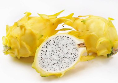 taze egzotik sarı ejderha meyvesi