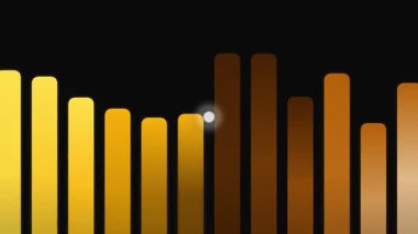 verilerin görselleştirilmesi ve iş büyümesi istatistiklerinin etkin bir şekilde temsil edilmesi için renkli grafik çizelgesi ile grafiksel analiz