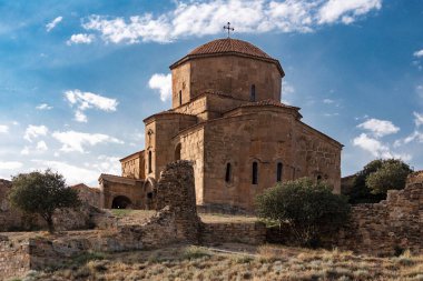 Mtskheta yakınlarındaki Jvari-Gürcistan Ortodoks Manastırı