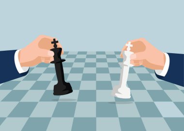 Stratejik hesaplaşma. İş Liderliği ve Güç Mücadelesi Bir Satranç Oyunu Gibi. Hisse Çizimi