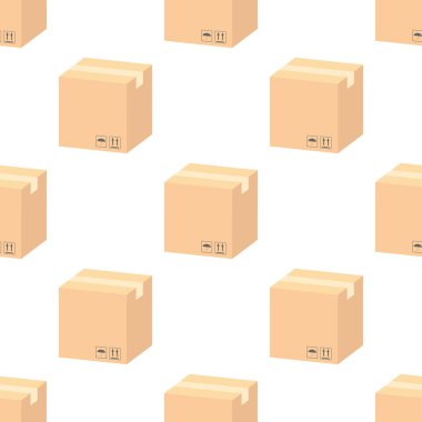 Posta kutularında posta adresleri ve zarfları olan kusursuz bir desen. Posta teslimatı. EPS