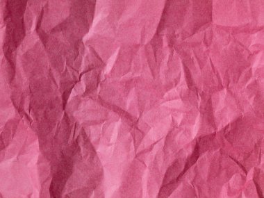 Buruşuk kağıdın dokusu kestane rengi. en üstteki görünüm