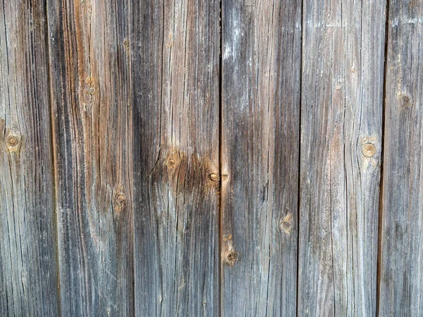 Old Dilapidated Wooden Fence Wooden Background Close — Stock Photo, Image