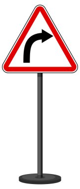 Beyaz arkaplan resimlerinde kırmızı trafik işareti