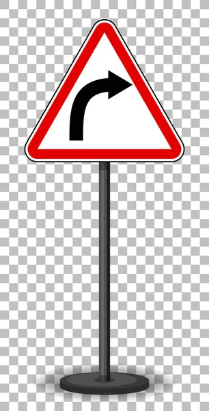透明背景图上的红色交通标志 — 图库矢量图片