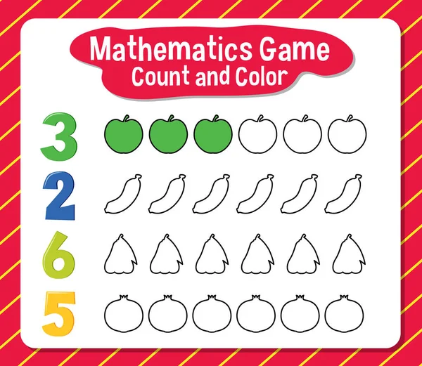 Math game cartoon illustration Vector Art Stock Images | Depositphotos