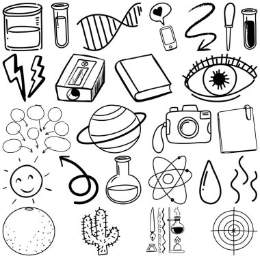 Öge ve sembol el çizimi çizimi çizimi çizimi