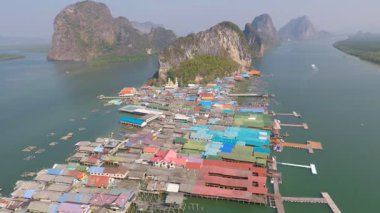 Similan Adaları Tayland Ulusal Parkı 'nda sualtı sarı çizgili balık
