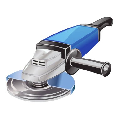 el değirmeni inşa aracı gerçekçi vektör illüstrasyonu