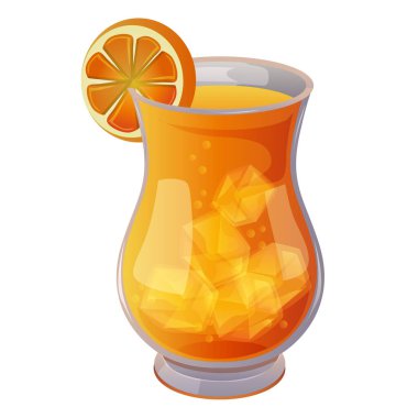 turuncu tropikal içecek parlak bir renk