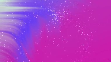Twirl Partikülleri soyut arkaplan animasyonu, dalgalı renkler ve sanatsal kullanım için ışlı parçacıklar, Video Stoku telif hakkı.