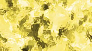 Soyut Plastik Su B, soyut altın sıvı arka plan hareketli dalgalar, pürüzsüz döngü ve canlı dokular, Video Stoku kraliyet ailesi.