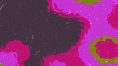 Sıvı Su C, Soyut sıvı boya dokusu, canlı renkler ve pürüzsüz akış hareketi olan arkaplan, Video Stok telif hakkı.
