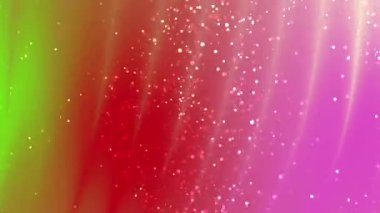 Soyut Dönen Parçacıklar, ışıl ışıl parçacıklar ve hareketli renk gradyanı ile soyut hareketli arkaplan, telif hakkı olmayan stok.