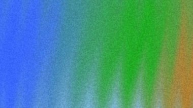 Mavi, yeşil ve turuncu renk eğimli soyut Twirls Gürültüsü, soyut renkli arkaplan animasyonu, telif hakkı olmayan stoklar.