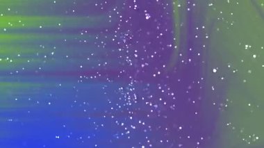 Twirl Partikülleri, Akan çizgiler, parçacıklar ve canlı renk gradyanı olan soyut canlandırılmış arkaplan, Video Stoku kraliyet ailesi.