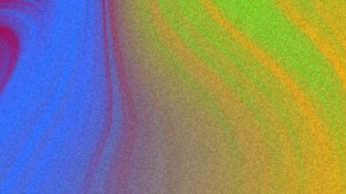 Soyut Twirl Gürültüsü, Soyut renkli arkaplan animasyonu dalgalı dalgalar ve kumlu doku tasarımı, Stock telif hakkı olmayan video.