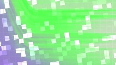 Twirl Blink Square, soyut yeşil ve mor renkli arkaplan animasyon blokları ve kılavuz çizgileri tasarım için, telif hakkı olmayan hisse senedi.