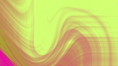 Soyut Twirl, soyut animasyon arkaplan pembe ve sarı renkli canlı çizgiler, soyut serbest hisse senedi.