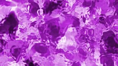 Soyut Plastik Su A, soyut mor sıvı arka plan, yaratıcı tasarımlar için parıldayan ve ışıldayan ışık efektleri, Video Stoku krallığı.