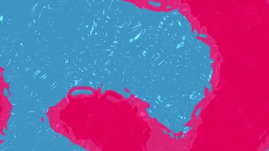 Sıvı Su B, Soyut Sıvı Boya Animasyonu, Parlak renkler akışı ve dönüşümü kusursuz bir döngü içinde, Video Stok Krallığı.