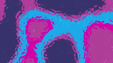 Soyut Sıvı Su B, Dinamik soyut akışkan sanat animasyonu canlı renkler ve arkaplan için organik akış şekilleri, Video Stoku kraliyet ailesi.