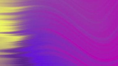 Soyut Çevir, Soyut akış çizgileri sarı, mor ve pembe renklerle canlı bir arkaplan oluşturur, Video Stoku kraliyet ailesi.